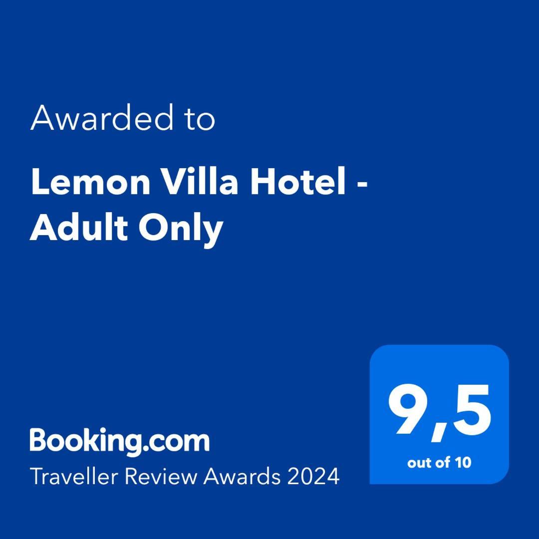Lemon Villa Hotel - Adult Only Alanya Ngoại thất bức ảnh